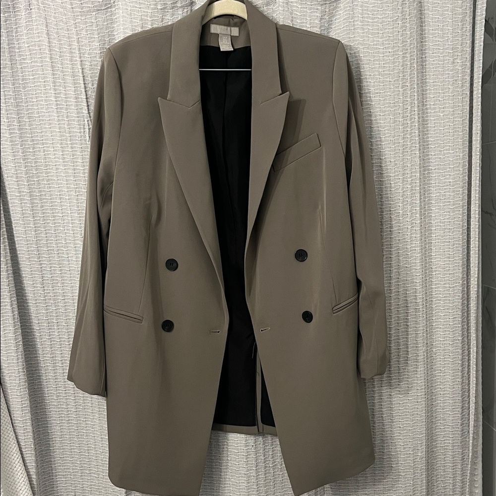 H&M Women's Taupe Blazer